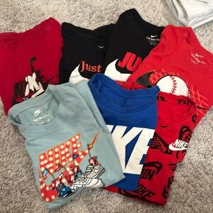 Boys Nike tshirts